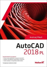 AutoCAD 2018 PL - okładka książki