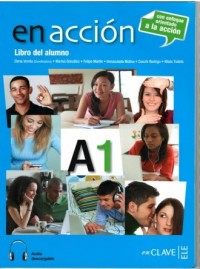 En accion A1. Podręcznik - okładka podręcznika