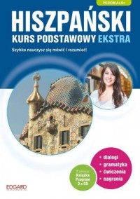 Hiszpański. Kurs podstawowy. Ekstra - okładka podręcznika