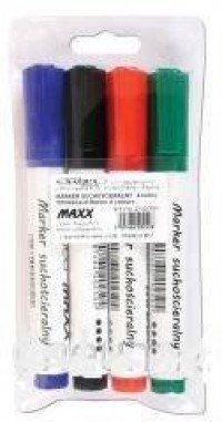 Marker suchościeralny Maxx 4 kolory - zdjęcie produktu