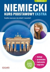 Niemiecki kurs podstawowy ekstra - okładka podręcznika