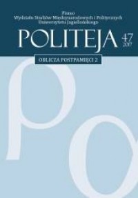Politeja  nr 47/2017 - okładka książki