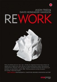 Rework - okładka książki