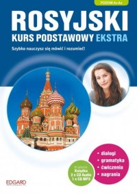 Rosyjski kurs podstawowy ekstra - okładka podręcznika