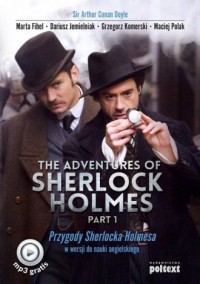The Adventures of Sherlock Holmes - okładka podręcznika