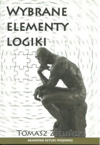 Wybrane elementy logiki - okładka książki