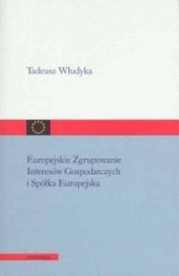 Europejskie Zgrupowanie Interesów - okładka książki