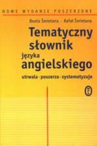 Tematyczny słownik języka angielskiego - okładka książki