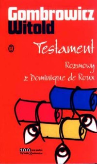 Testament. Rozmowy z Dominique - okładka książki