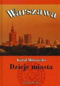 Warszawa - dzieje miasta - okładka książki