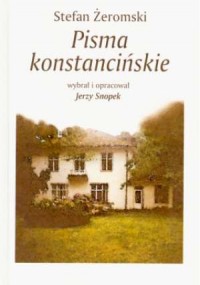 Pisma konstancińskie - okładka książki
