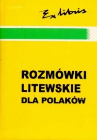 Rozmówki litewskie dla Polaków - okładka książki