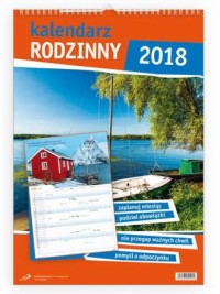 Kalendarz 2018 Ścienny - Kalendarz - okładka książki