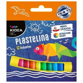 Plastelina mała 12 kolorów - zdjęcie produktu