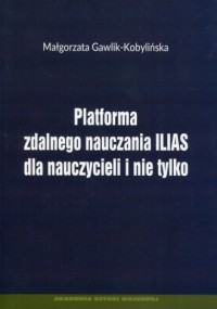 Platforma zdalnego nauczania ILIAS - okładka książki