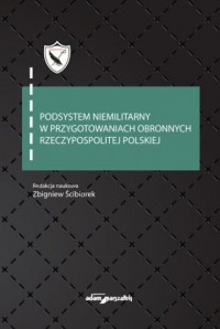 Podsystem niemilitarny w przygotowaniach - okładka książki