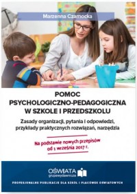 Pomoc psychologiczno-pedagogiczna - okładka książki