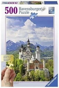 Puzzle 500 Bajeczny zamek Neuschwanstein - zdjęcie zabawki, gry