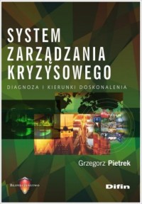 System zarządzania kryzysowego. - okładka książki