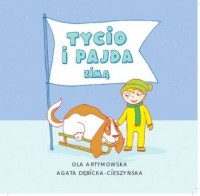 Tycio i Pajda zimą - okładka książki