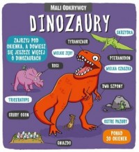 Mali odkrywcy Dinozaury - okładka książki