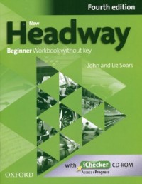 New Headway Beginner Workbook without - okładka podręcznika