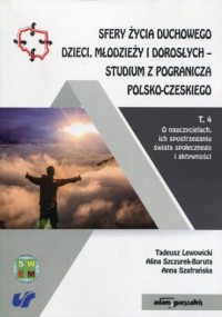 Sfery życia duchowego dzieci, młodzieży - okładka książki