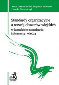 Standardy organizacyjne a rozwój - okładka książki