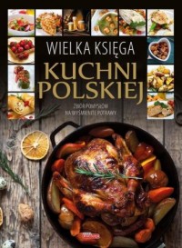 Wielka księga kuchni polskiej. - okładka książki