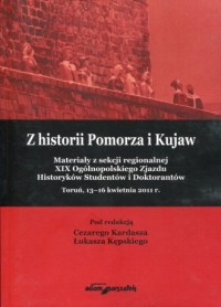 Z historii Pomorza i Kujaw. Materiały - okładka książki