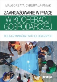 Zaangażowanie w pracę w kooperacji - okładka książki