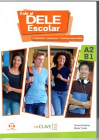 Dale al dele Escolar A2-B1 książka - okładka podręcznika