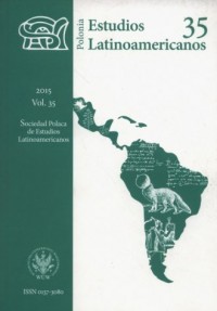 Estudios latunoamercicanos 35 - okładka książki