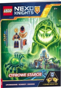 LEGO Nexo Knights Cyfrowe starcie. - okładka książki