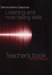 Listening and Note-Taking Skills - okładka podręcznika