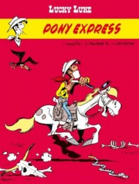Lucky Luke Pony Express - okładka książki