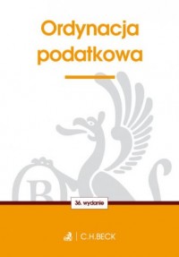 Ordynacja podatkowa - okładka książki