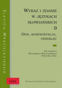 Slavica Wratislaviensia CLXV. Wyraz - okładka książki