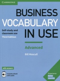 Business Vocabulary in Use Advanced - okładka podręcznika