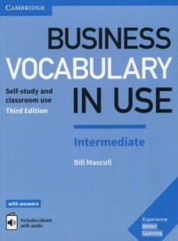 Business Vocabulary in Use Intermediate - okładka podręcznika