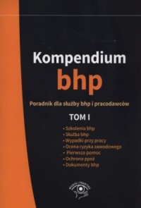 Kompendium BHP. Tom 1 - okładka książki