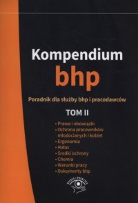 Kompendium BHP. Tom 2 - okładka książki