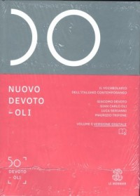 Nuovo Devoto-oli Il vocabolario - okładka podręcznika