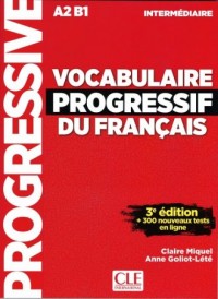 Vocabulaire progressif intermediare - okładka podręcznika