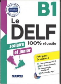 DELF 100% reussite B1 scolaire - okładka podręcznika