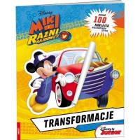 Miki i  Raźni Rajdowcy Transformacje - okładka książki