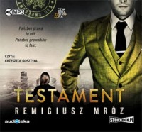 Testament - pudełko audiobooku