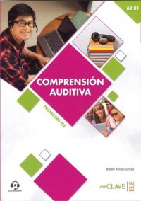 Comprension auditiva A2-B1 nivel - okładka podręcznika
