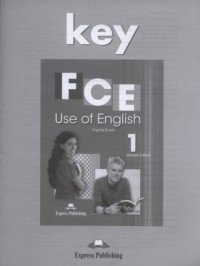 FCE Use of English 1 Answer Key - okładka podręcznika