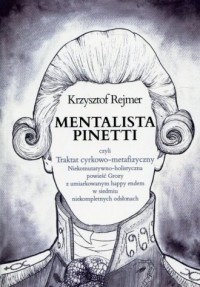 Mentalista Pinetti - okładka książki